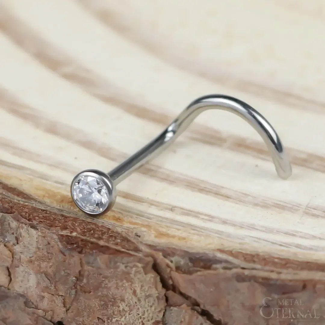 Eternal Metal Titanium Nose Piercing Jewelry RoundFactory 3