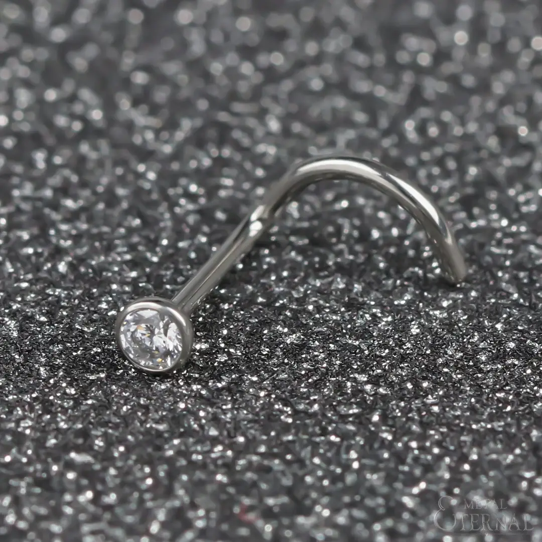 Eternal Metal Titanium Nose Piercing Jewelry RoundFactory 5