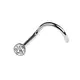 Eternal Metal Titanium Nose Piercing Jewelry RoundFactory 2