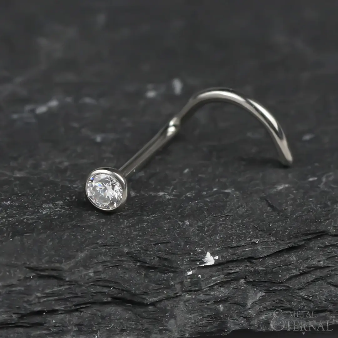 Eternal Metal Titanium Nose Piercing Jewelry RoundFactory 4