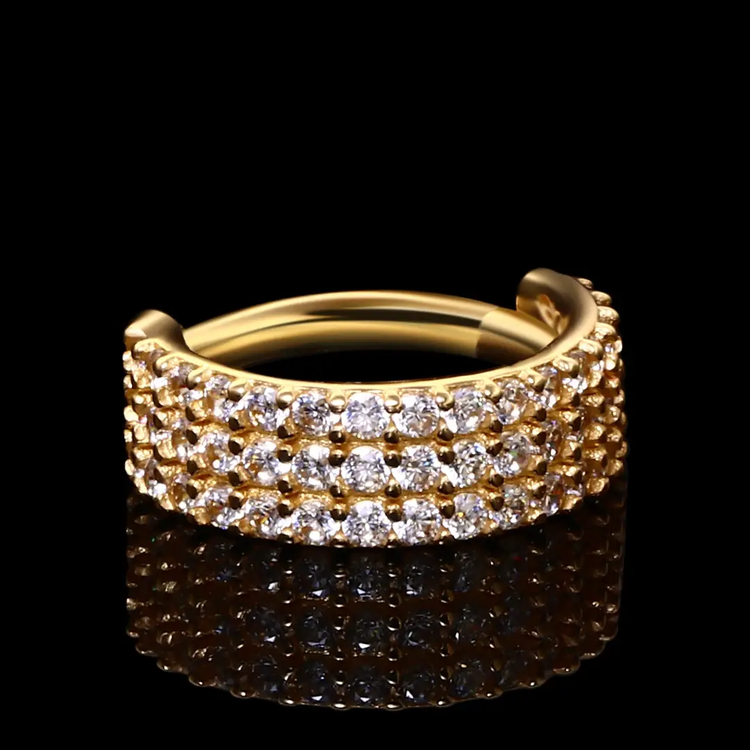 Wholesale Body Jewelry Manufacturers Factory Yellow Gold 4