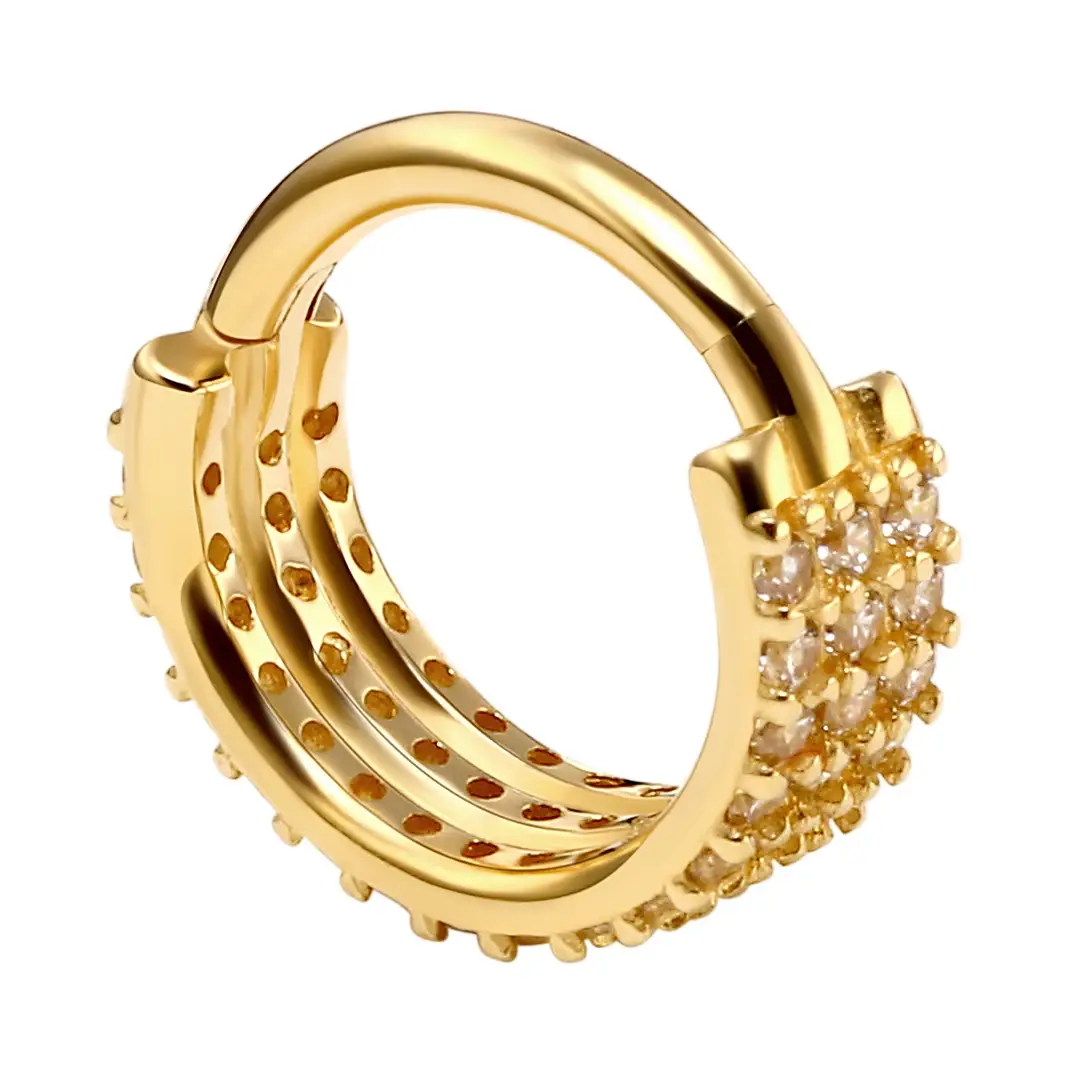 Wholesale Body Jewelry Manufacturers Factory Yellow Gold 3