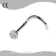 Titanium Nose Piercing Stud ASTM F136 RoundManufacturers 1