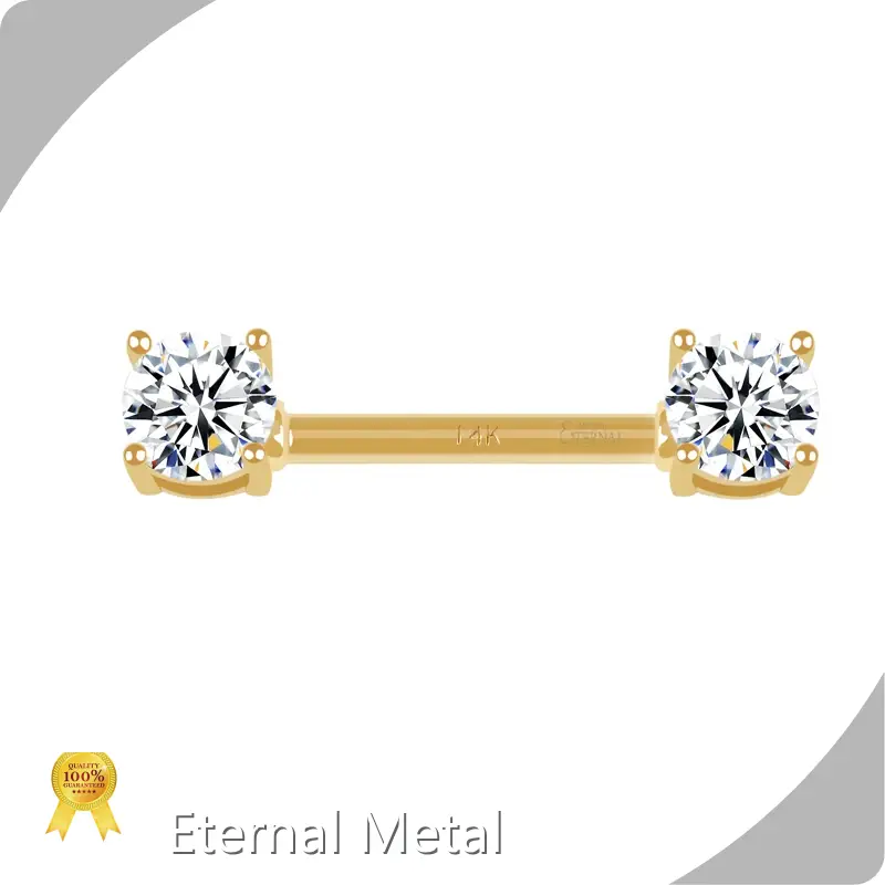 Eternal Metal 14k Gold Nipple Piercing Third Party Appraisal 14k Gold Nipple PiercingManufacturers 1