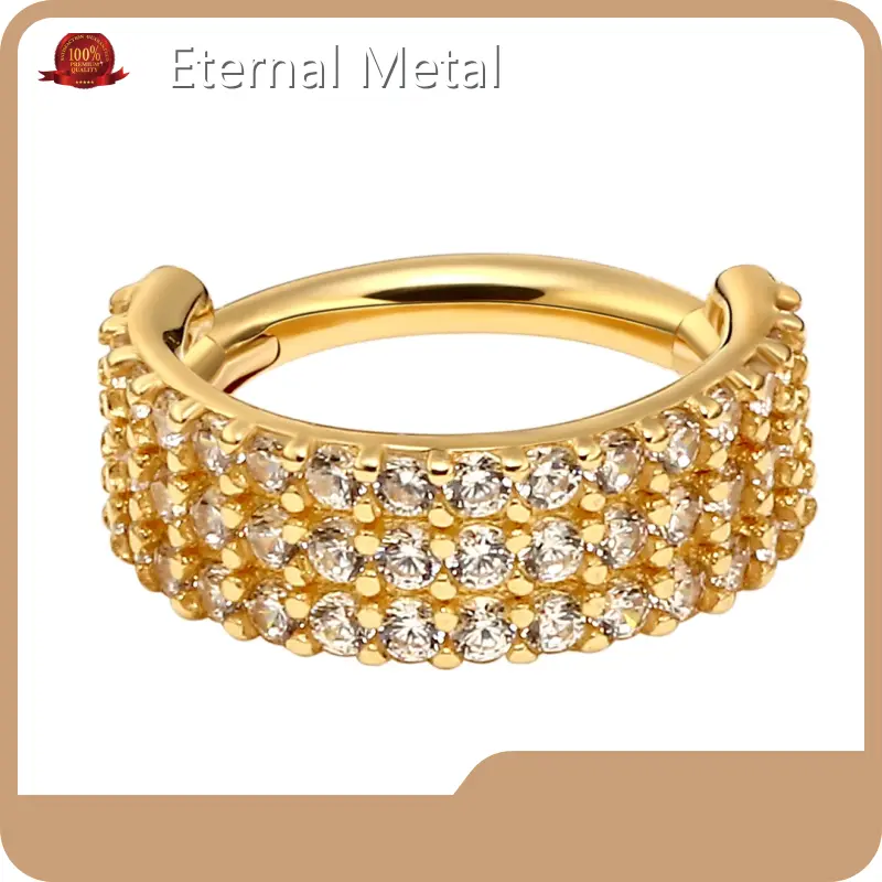 Wholesale Body Jewelry Manufacturers Factory Yellow Gold 1