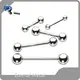 Eternal Metal Tongue Piercing Titanium 16MM OR 18MM Tongue Piercing TitaniumFactory 1