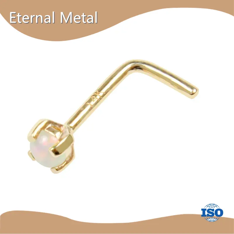 Wholesale 14 Karat Gold Nose Piercing Company 1