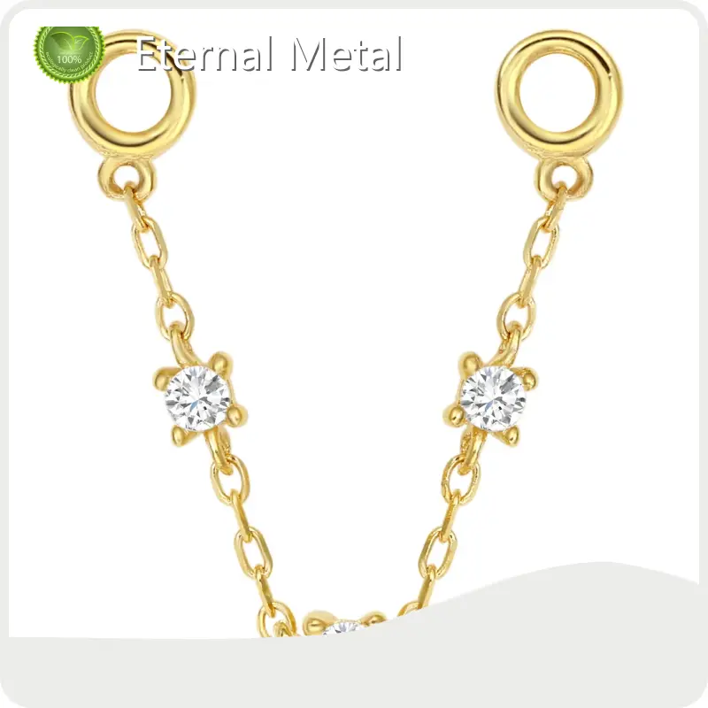 Eternal Metal Indian Nose Ring and Chain AnniversarySuppliers 1