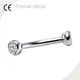 Threadless Body Jewelry Bezel Setting - - Eternal Metal 1