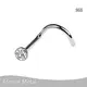 Eternal Metal Titanium Nose Piercing Jewelry RoundFactory 1