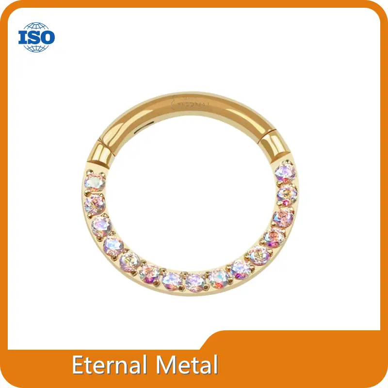 Topbody Piercing Jewelry Manufacturers ASTM F 136 Titanium 0.02 1