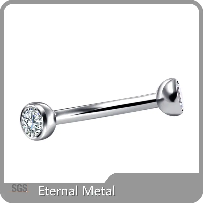 Gold Piercing Jewelry Wholesale CLASSIC Bezel SettingSupply 1