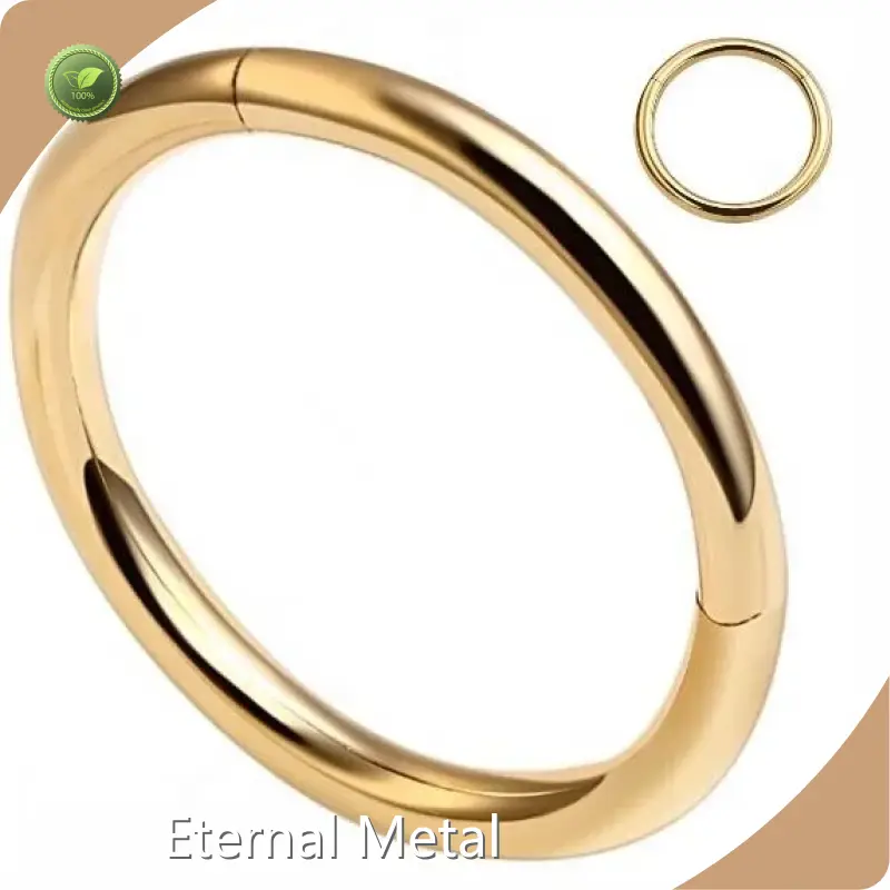 Wholesale14k Gold Cartilage Earrings Flat Back 14K Solid Gold Eternal Metal 1