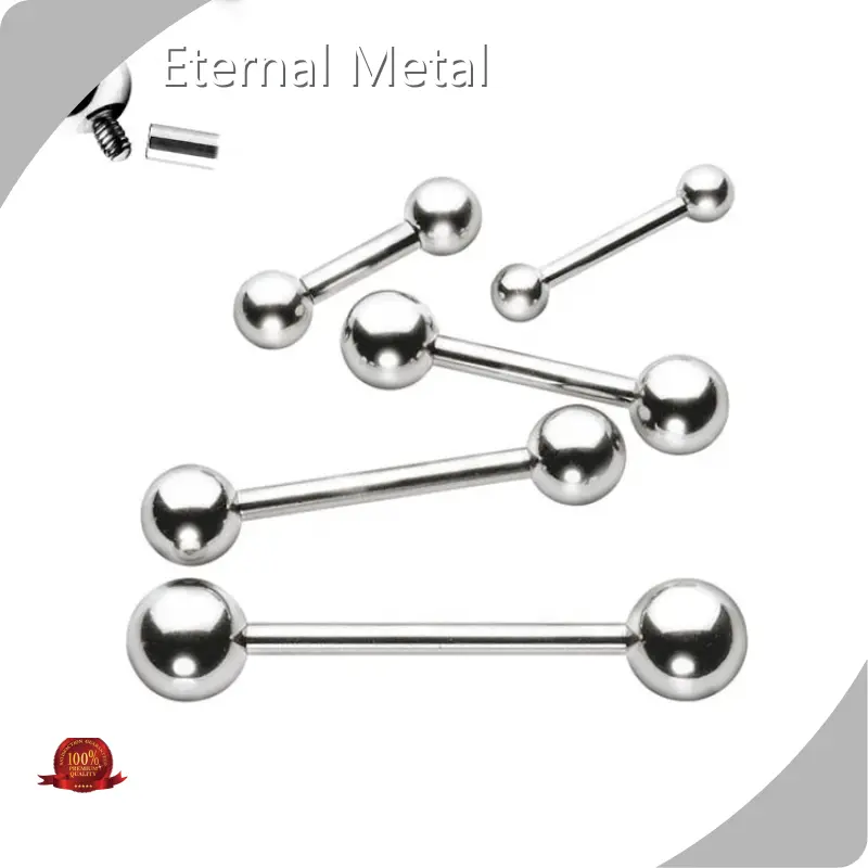 Eternal Metal 14k Gold Body Jewelry BarbellFactory 1