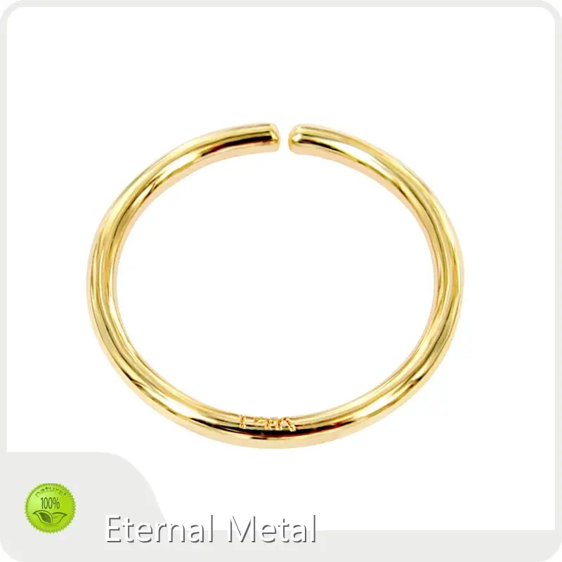Latest14k Gold Lip Ring No Stone T/T 1