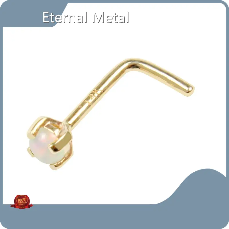 14k Gold Threadless Nose Stud Custom Designs AcceptedSuppliers 1