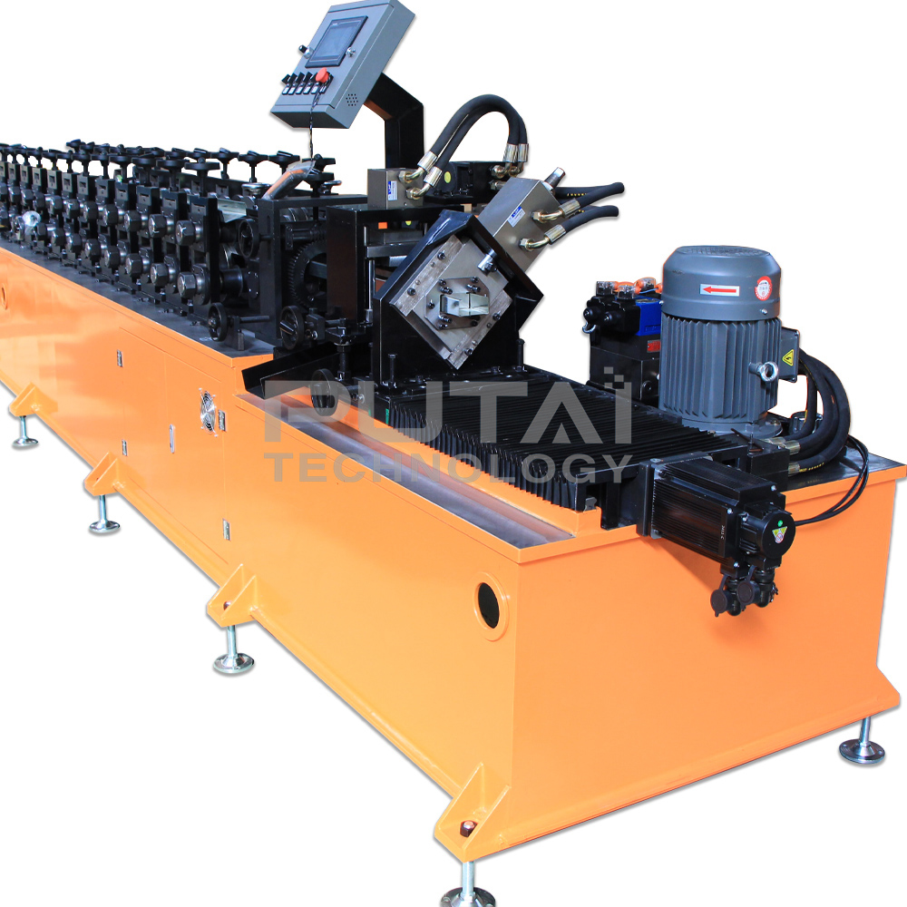 Putai Metal C U Channel Drywall Profile Making Stud And Track Roll Forming Machine 9