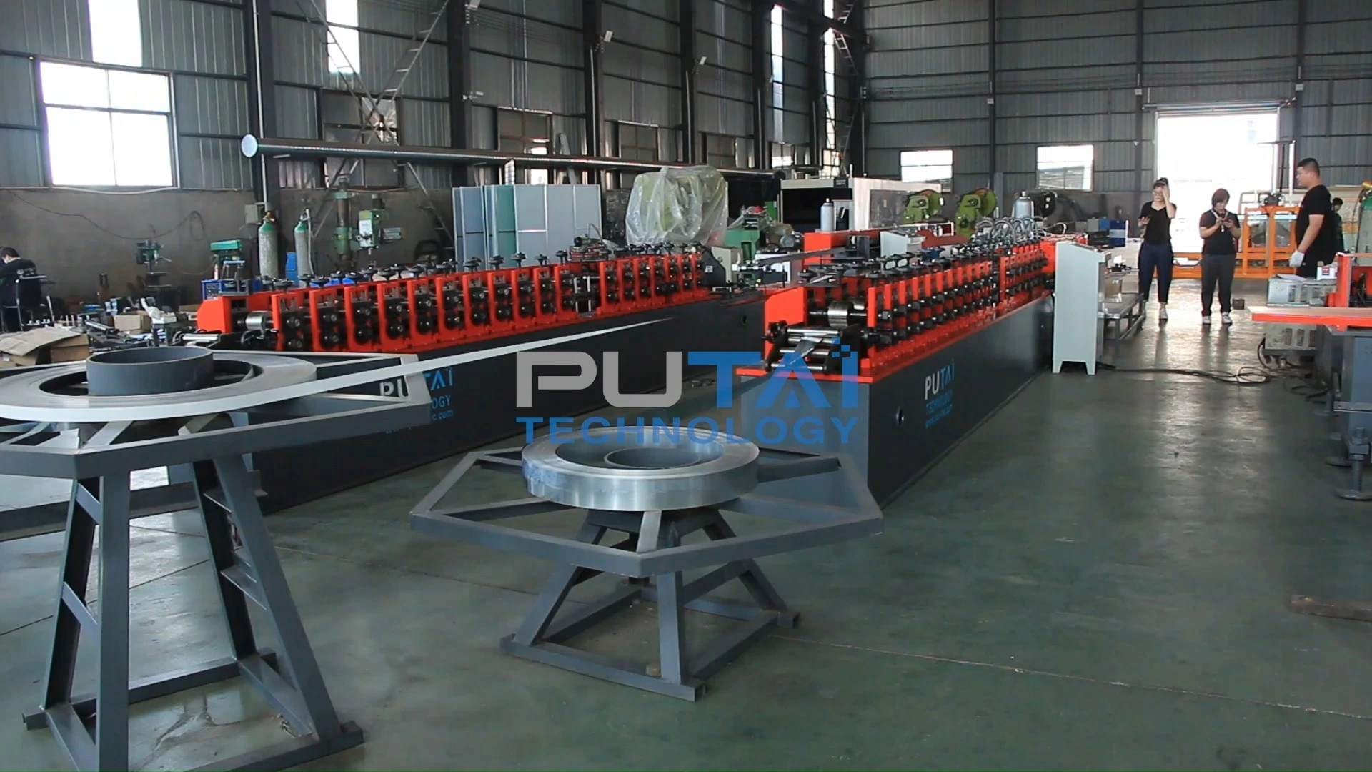 Plafond t Grille Roll Forming Machine Tee Tee Tee Bar T Cross | Putai 1