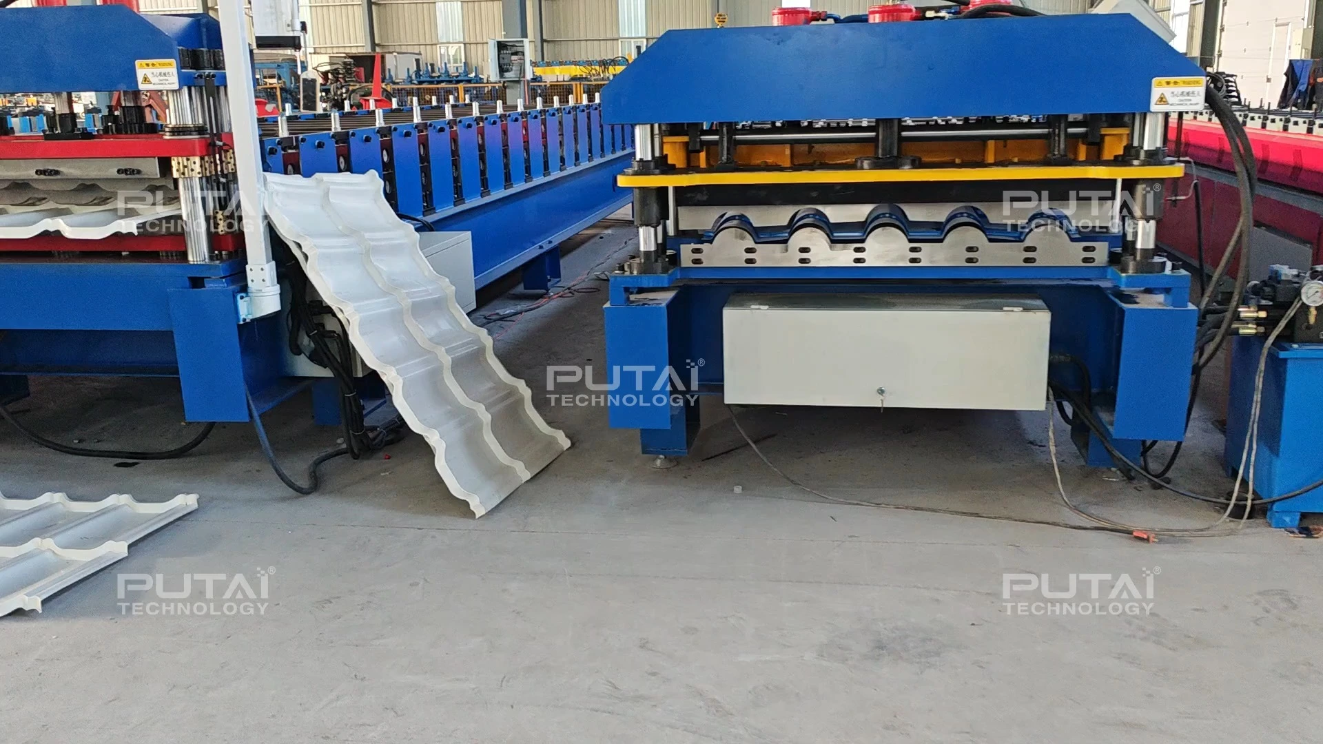 High Quality Corrugated Ibr Zinc Roof Sheet Making Roll Forming Machine For Building 1