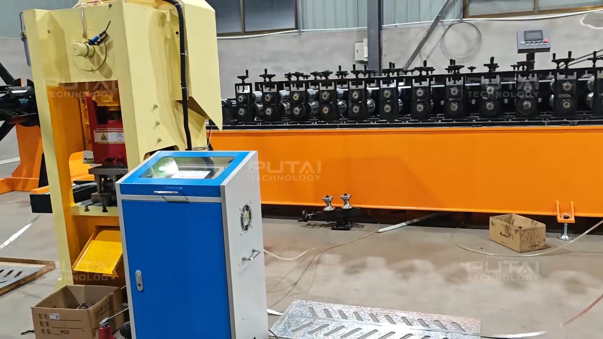 Putai Metal Plaster Leveling Rail Corner Bead Beacon Profile Roll Forming Machine 1