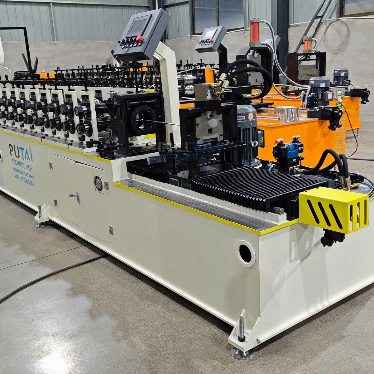 Putai Metal Plaster Leveling Rail Corner Bead Beacon Profile Roll Forming Machine 2