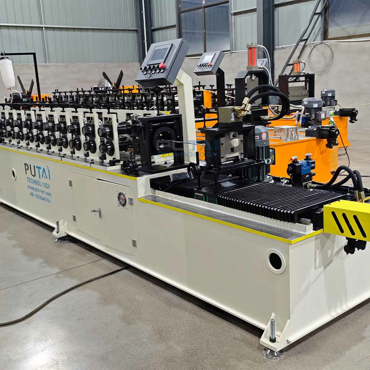 Putai Metal Plaster Leveling Rail Corner Bead Beacon Profile Roll Forming Machine 6