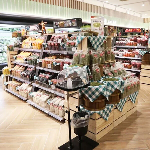 grocery gondola shelving 1