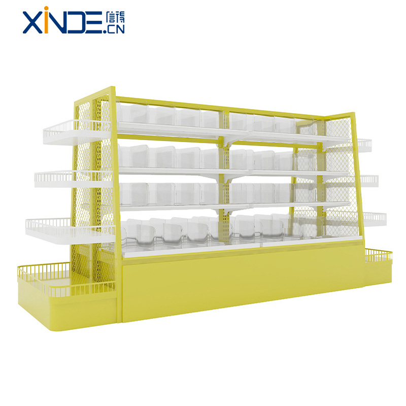 XINDE Customizable Supermarket Shelf Display Rack for Business Use 3