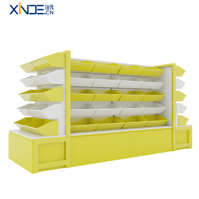 XINDE Customizable Supermarket Shelf Display Rack for Business Use 2