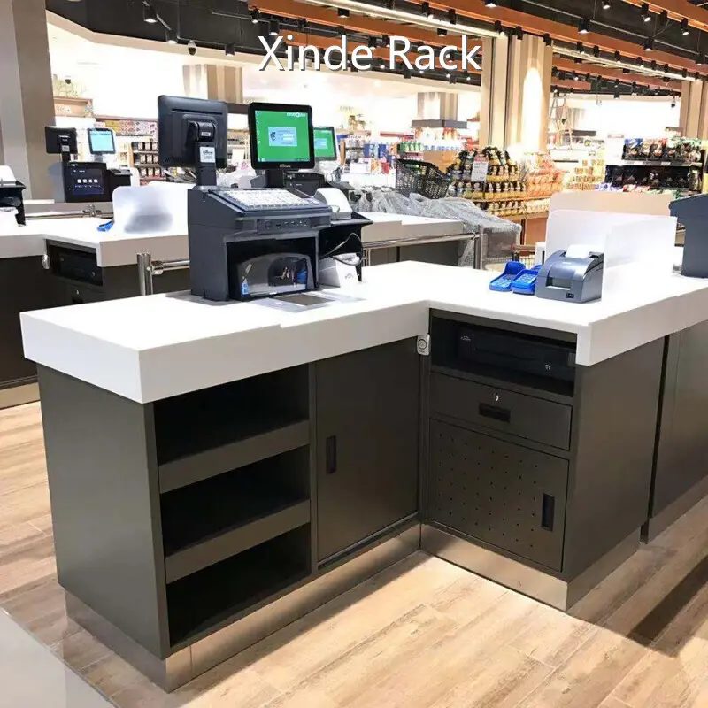 Grocery Store Shelving Manufacturers by Xinde Rack 1