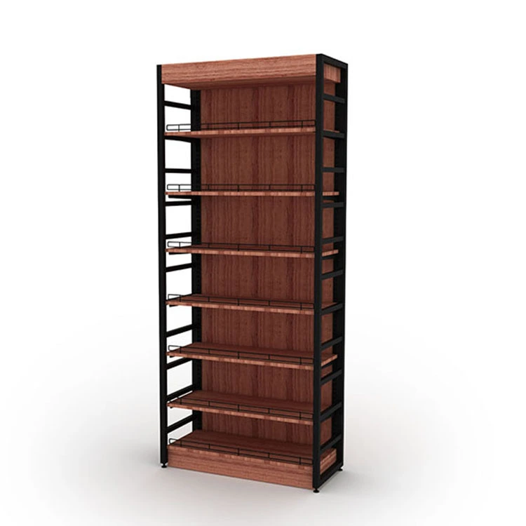 رفوف سوبر ماركت خشبية عالية السعة - مثالية للمنتجات السائبة والوجبات الخفيفة والسلع المنزلية 1