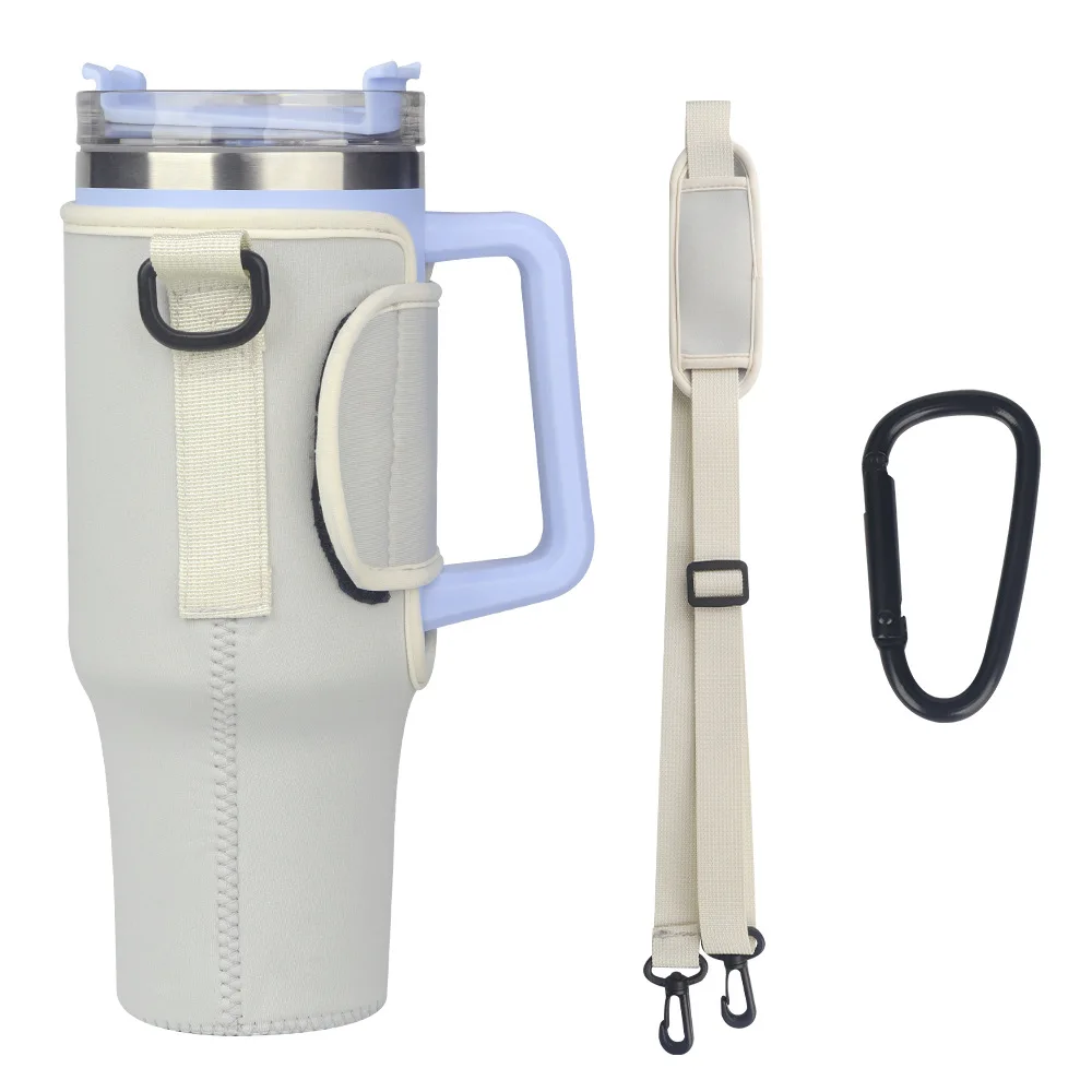 Neopren dåsekøler med Cross Body Strap - Gradient 40 oz Tumbler Insulator 5