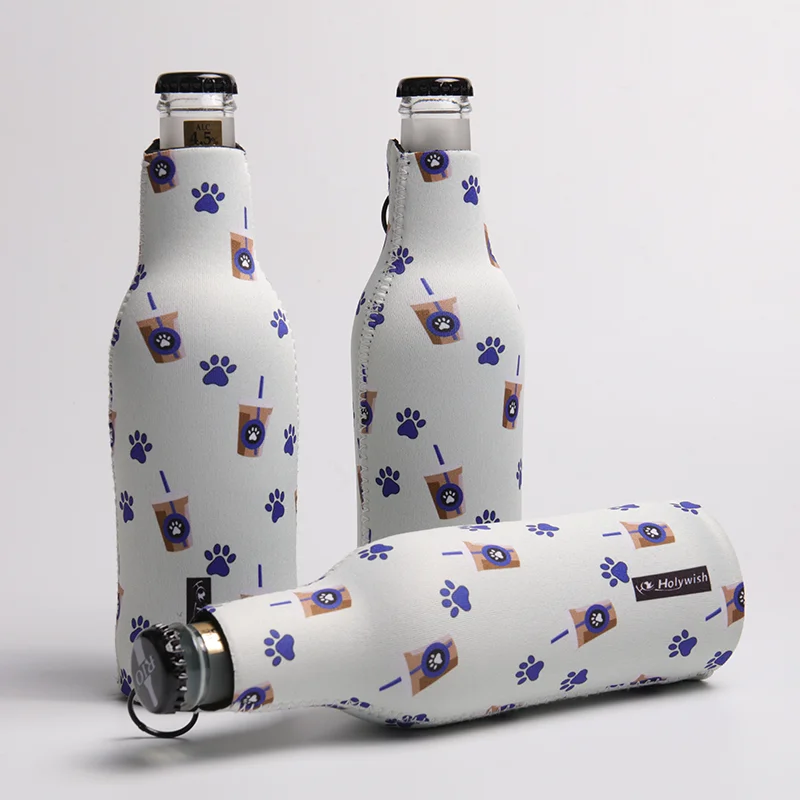 Penyejuk Tin Botol Bir Cetak Logo Neoprena Tersuai 7