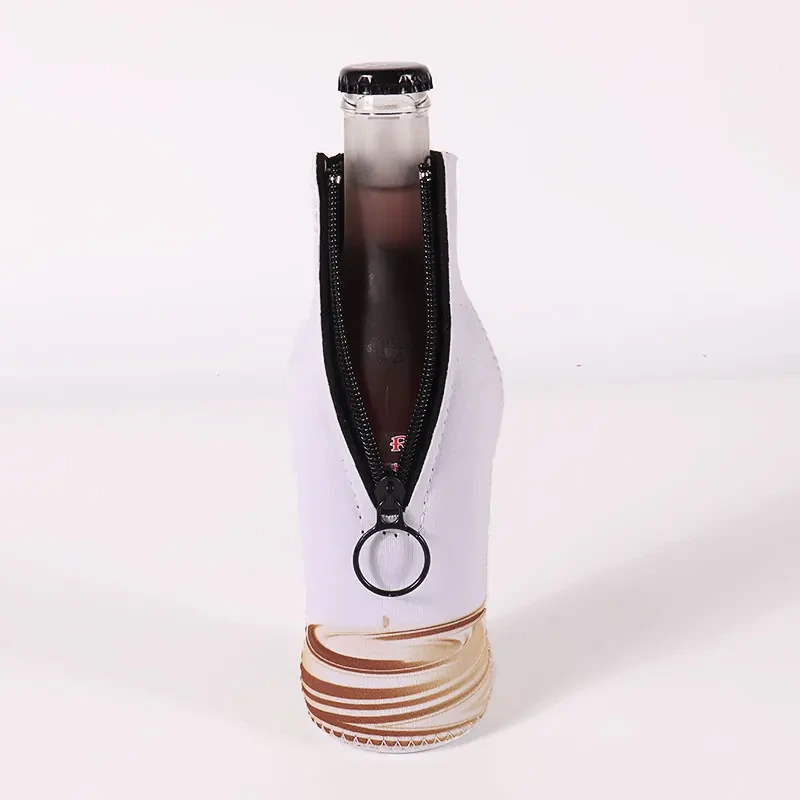 Op maat geïsoleerde neopreen bierglashouder met lange nek 1