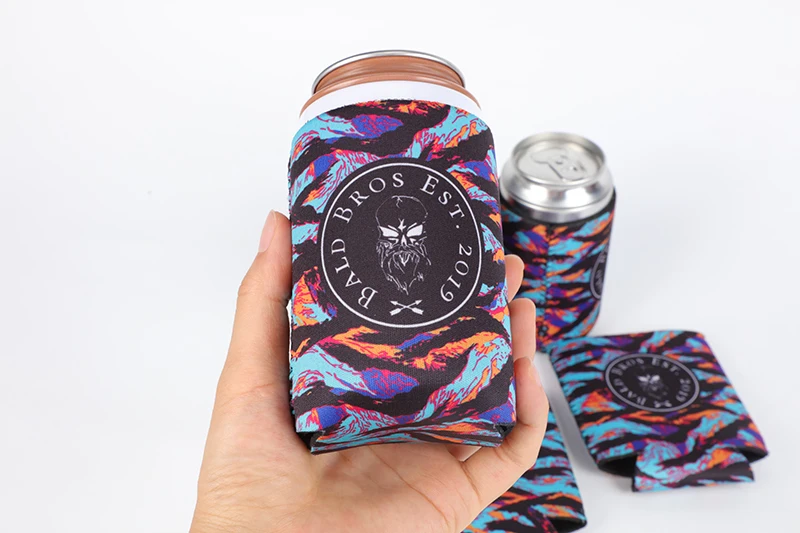 Penyejuk Tin Bir Bertebat Neoprena - Besar 14oz - Borong 4