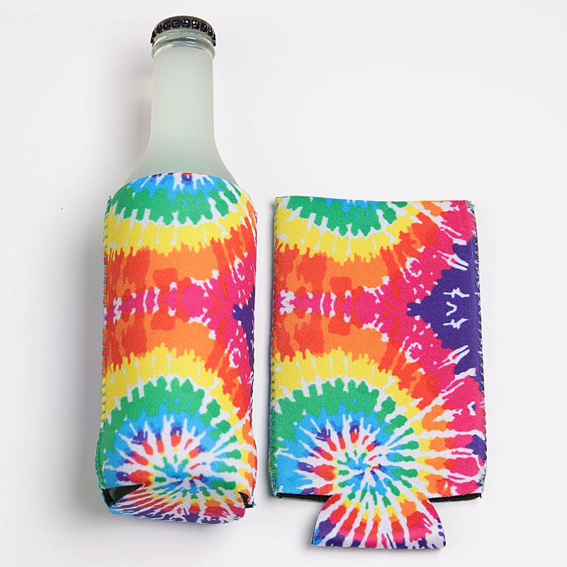 Enfriador de latas alto y delgado en blanco con sublimación de neopreno - Fabricante profesional 1