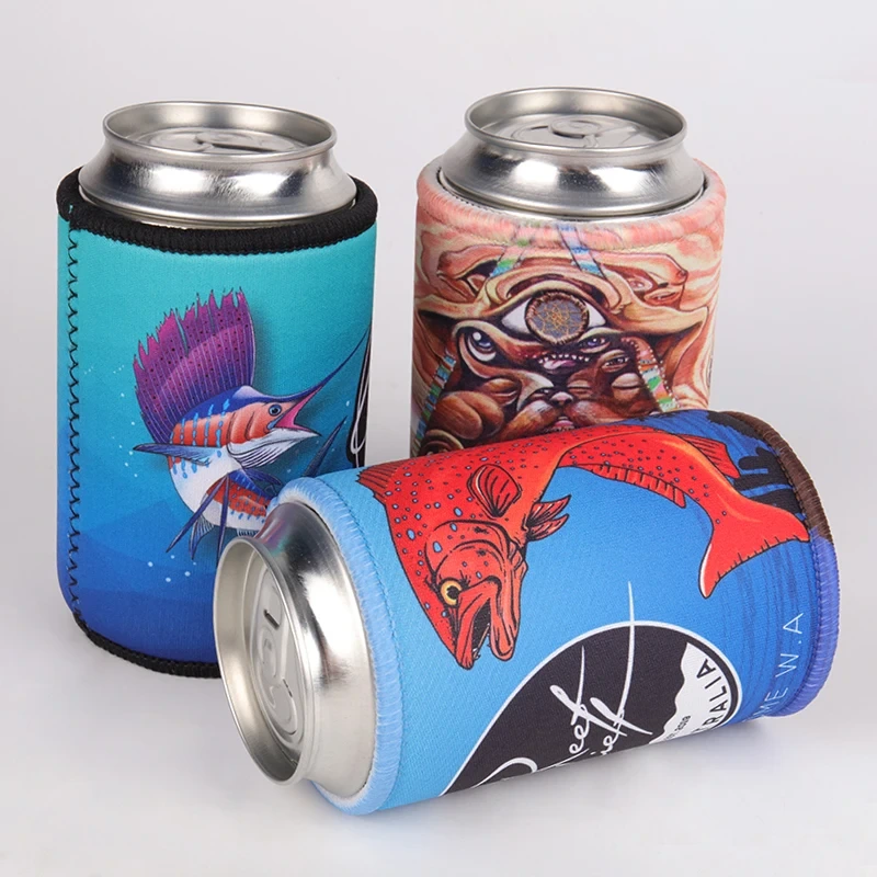 330ml 병 캔용 맞춤형 네오프렌 맥주 그루터기 홀더 1