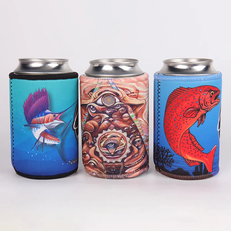 Personalisierter Neopren-Bierkübelhalter für 330-ml-Flaschendosen 6