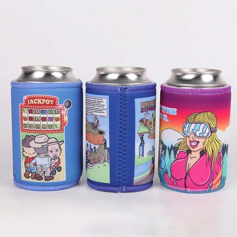 Brugerdefineret neopren ikke-giftige køleskab stubby holder dåsekøler 1