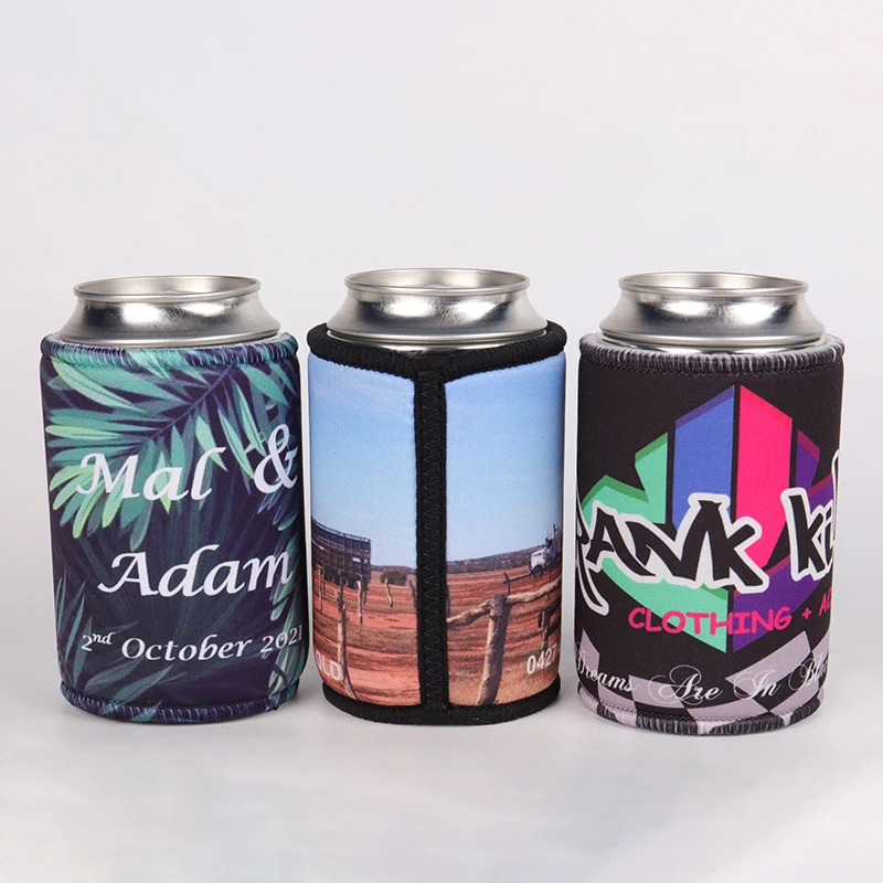 Neoprénový chladiaci box na pivo s potlačou - izolovaný držiak s logom 1