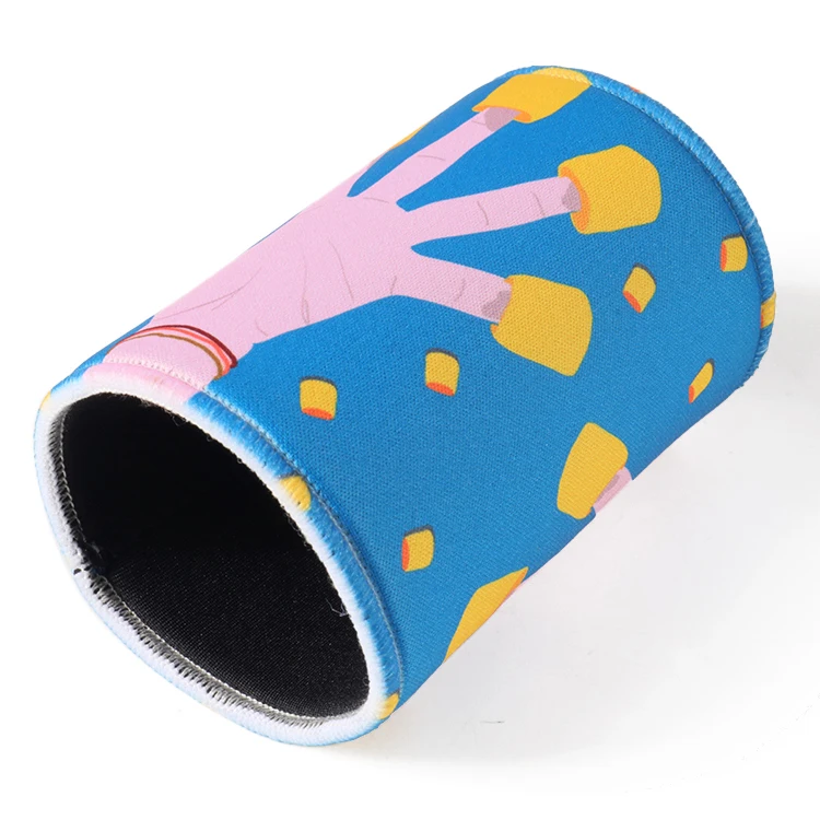 Portalattine frigo tozzo con stampa logo in neoprene 4