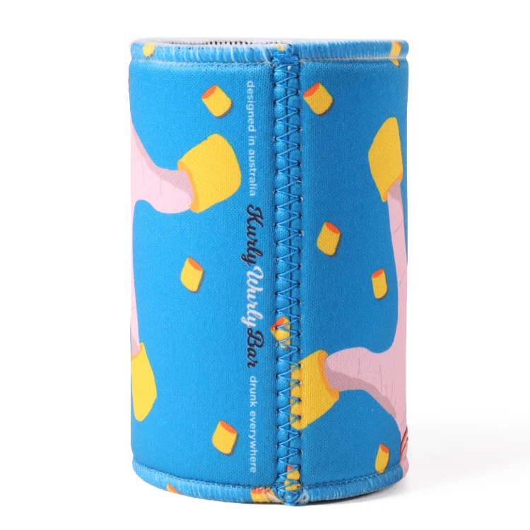 Portalattine frigo tozzo con stampa logo in neoprene 3