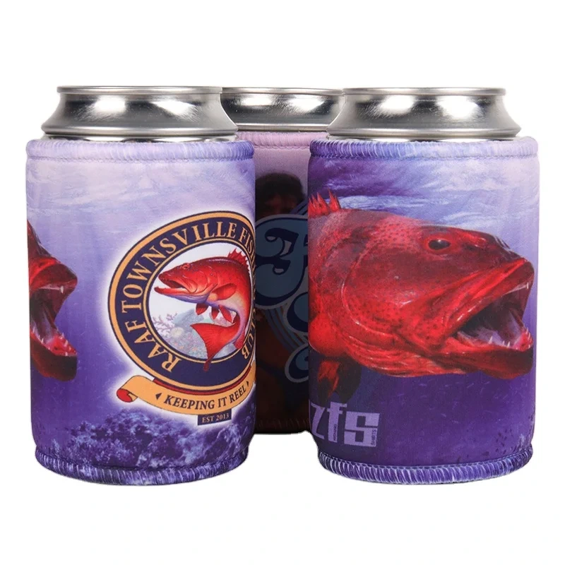 Neopreen aangepast logo bierblikjeskoeler 1