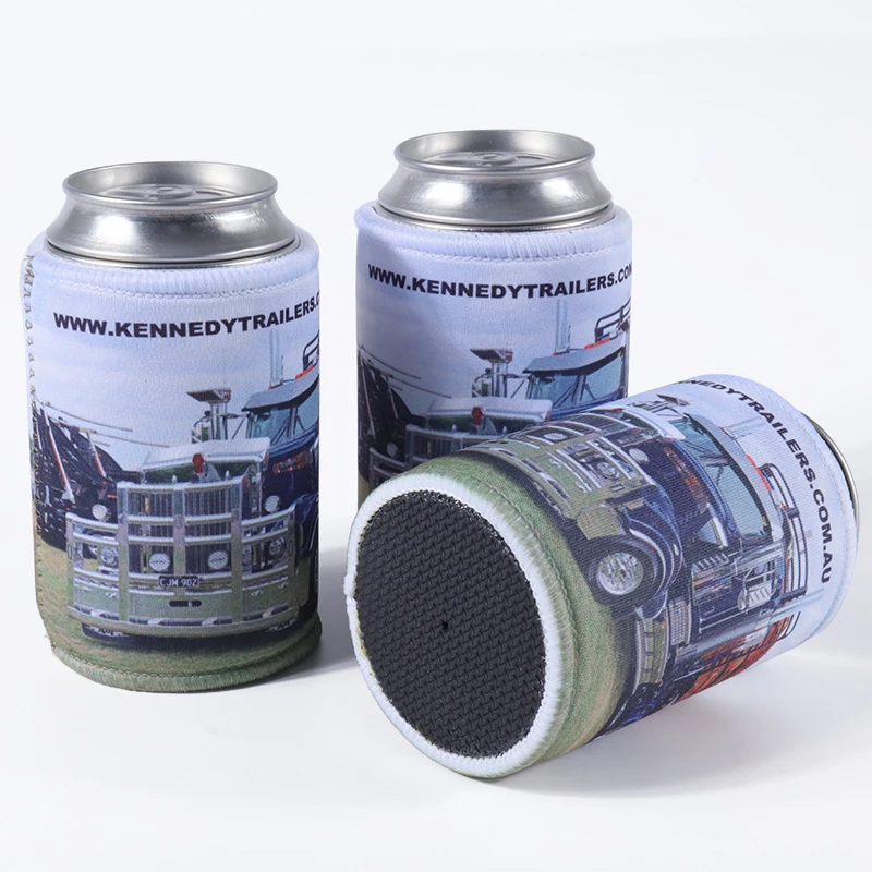 Supporti tozzi isolati antiurto per sublimazione in neoprene Dispositivo di raffreddamento per lattine di birra 6
