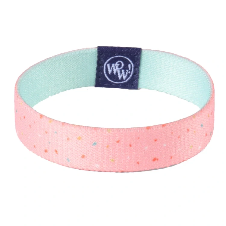 Printed Polyester Elastic Wristband | Reversible Elastic Wristband Bracelet 1