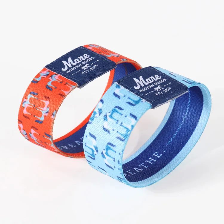 Kreslený náramek na zakázku – ekologicky šetrná elastická tkanina 2