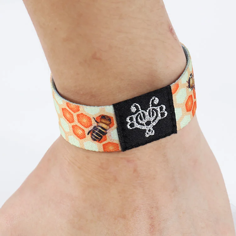 Braccialetti elastici con bracciale in tessuto colorato per animali 3