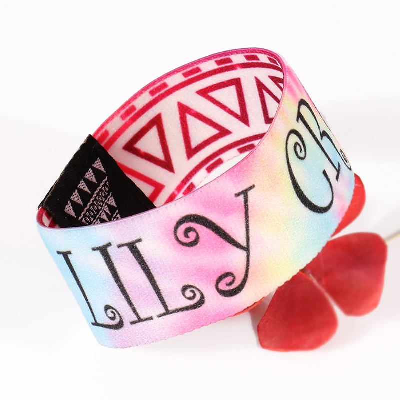 Braccialetti elastici con bracciale in tessuto colorato per animali 6
