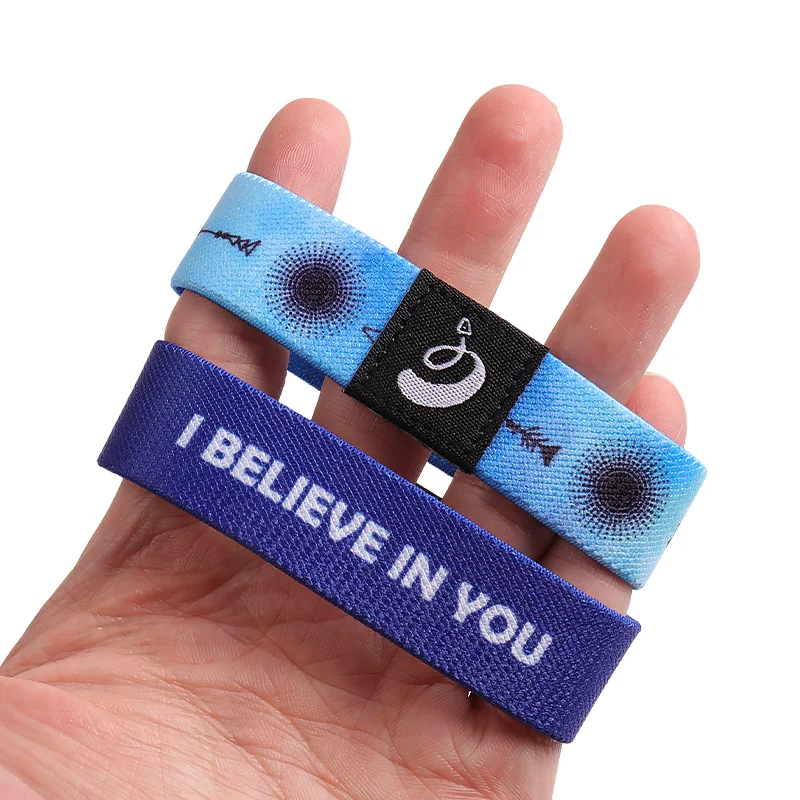 Benutzerdefiniertes elastisches Armband - Großhandelsaktion 2