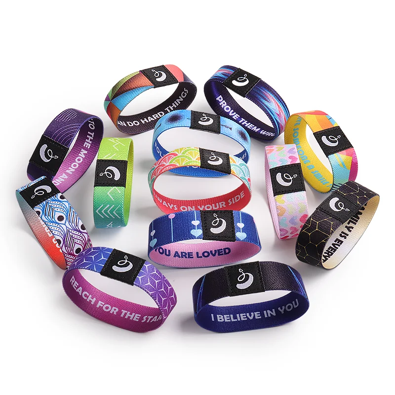 Benutzerdefiniertes elastisches Armband - Großhandelsaktion 7